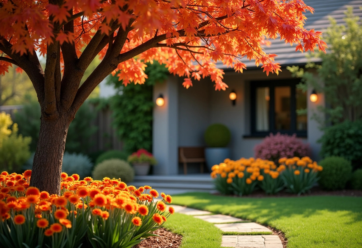 arbres à fleurs