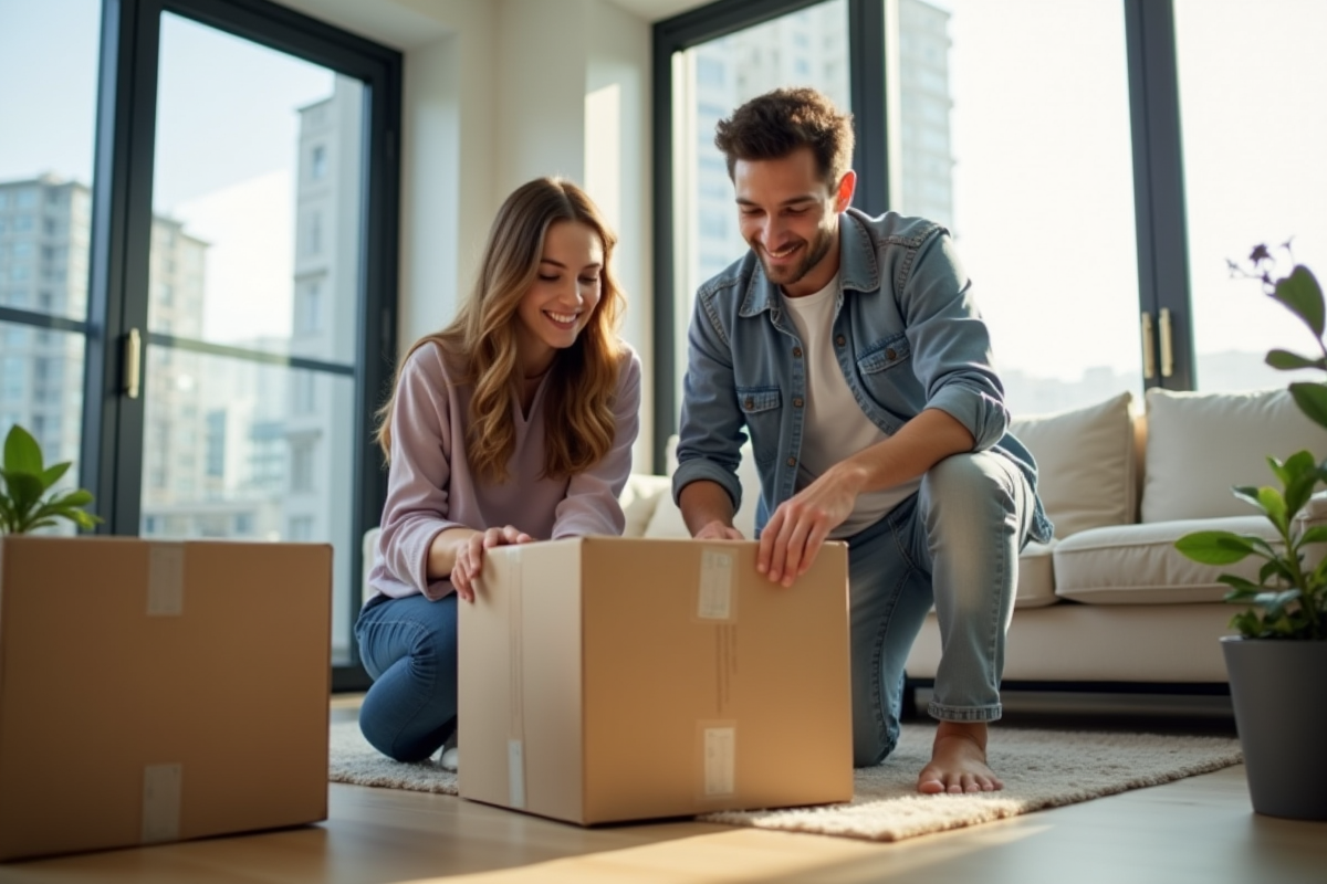 cartons déménagement